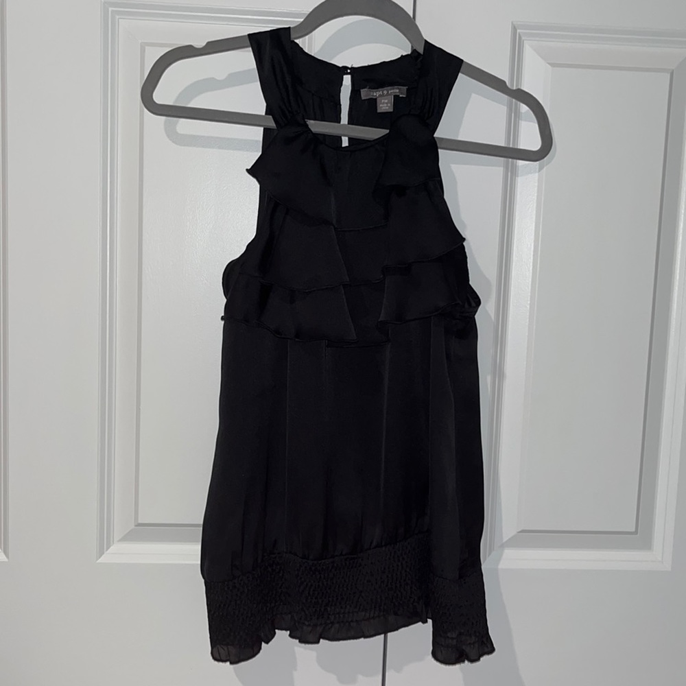 Black Business Tank Top